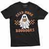 Halloween T-Shirt Halloween Teacher Shirt Read More Books T Shirt Halloween Gift