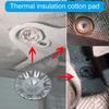 Clamping Discs Heat Protection Plate, 30mm Metal Heat Plate Spring Rings Assortment Clips for Attaching Heat Shield