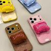 Sweet and Cute Fabric Pillow Holder for Iphone17promax iPhone 16 Case 15 New 14