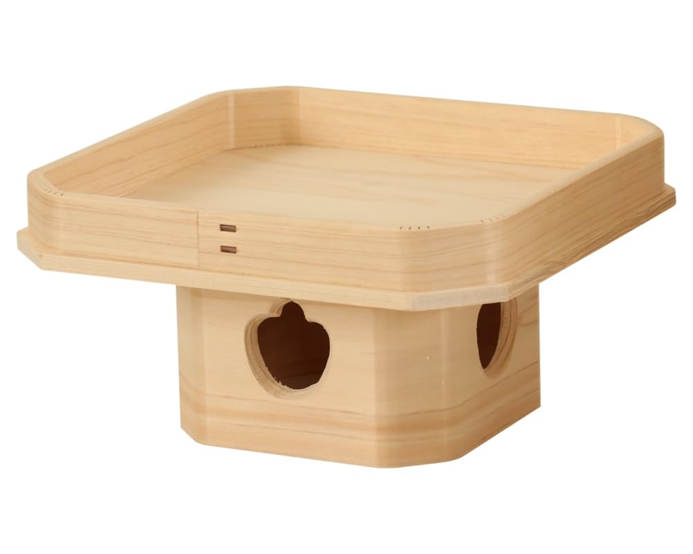 

Namukuma-chan Kobo Toyama Sanpo 7-inch (21cm wide x 11cm high) Toyama Sanpo, made of Japanese cypress, suitable for use as a Shinto altar, offering