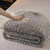 Luxurious Plush Flannel Blanket - Thick Soft Cozy For All Seasons Perfect For Bed, Sofa, Or Office Naps Elegant Home Decor