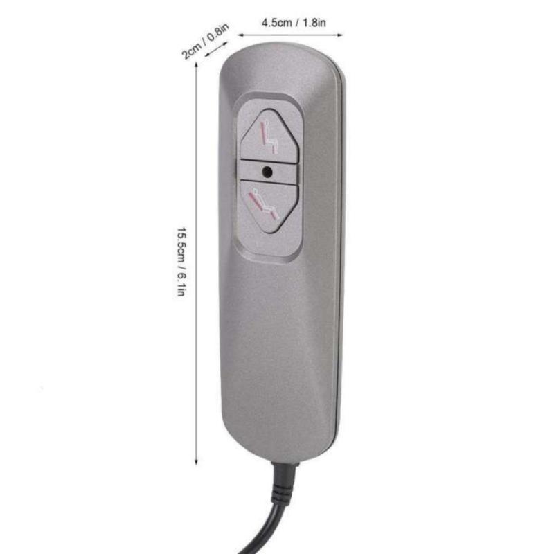 Recliner Chair Controllers With Straight 5 Pin Port 5V Voltages ABS Housing for Home Theaters and Living Room Use