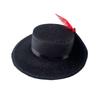Vintage Fedora Hat Women Men Felt Vintage Hat Casual Festival Hat with Feather
