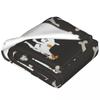 Flanelldecke mit Jack-Russell-Terrier-Hund, niedliches Tier, warme, weiche Überwurfdecke für Couch, Bett, Reisedruck, Tagesdecke, Sofabettbezug