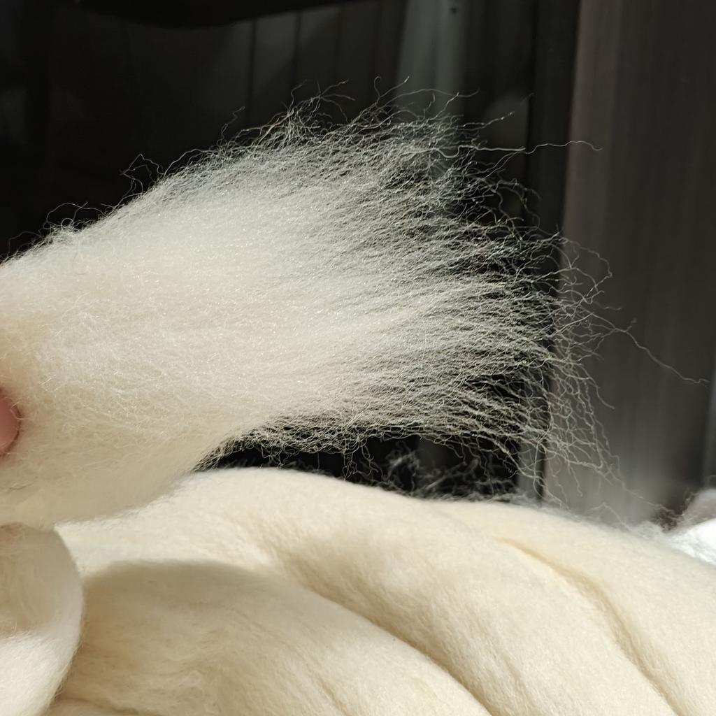 Handmade Wool Felt Wool Strip DIY Filling Wool Shaping Base Material Easy To Felt Customizable Entertainment Wool Yarn