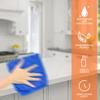 Desengrasante en aerosol para cocina, quitamanchas de aceite de alta resistencia para cocina, campana extractora, fregadero y encimera, limpieza de 100 ml
