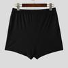 Men Elastic Waist Back Cutout Home Wear Mini Pants Shorts Pajamas
