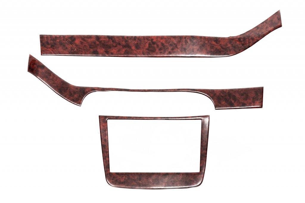 Накладки на панель (Meric, полоски) Дерево для Mercedes Vito W639 2004-2014 гг