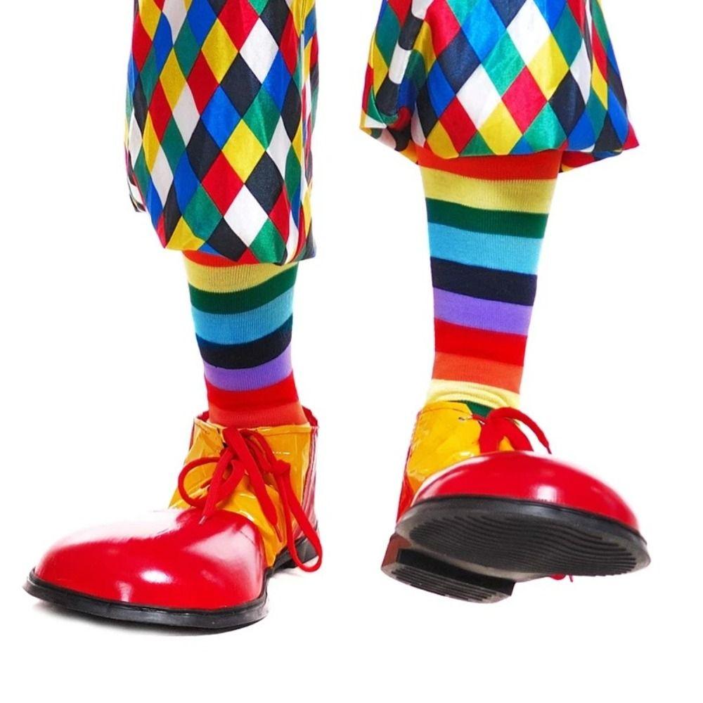 Overknee-Strümpfe mit Regenbogenstreifen, süße Kniestrümpfe, lange Socken mit Streifen, Modenschau