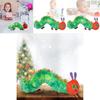 Adorable Colorful Caterpillar Plush Toy For Babies With Soft Neck Pillow For Sleep