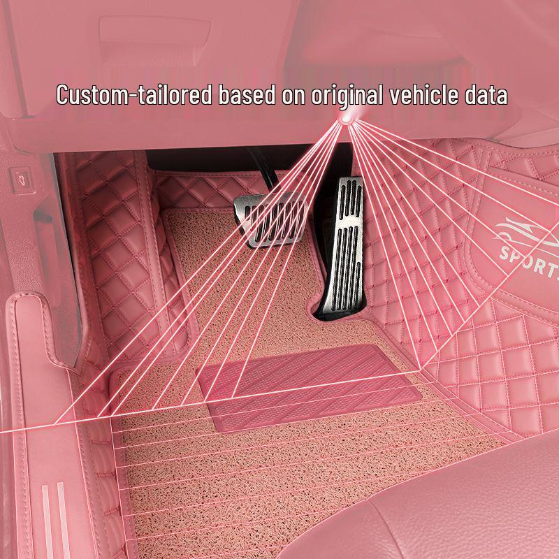 Maßgeschneiderte Autoteppiche für JAC e10x - Original Seidenschleifen-Design