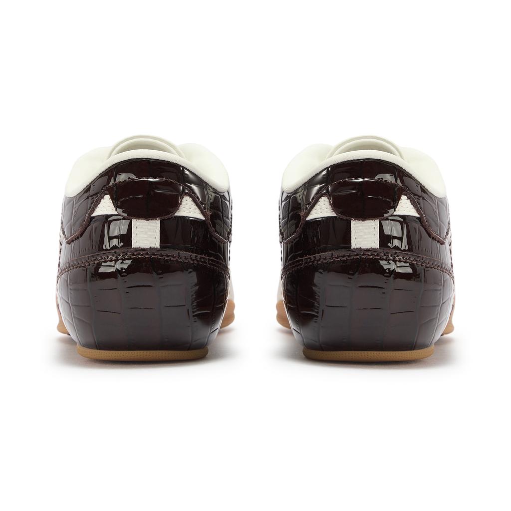 Puma Scarpe Casual Basse Comode e Resistenti Bella Mina Croc Sneakers da Donna Marrone Beige Bianco 407668-01