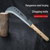 Multi-Functional Curved Knife for Cutting Firewood, Trees, and Bamboo Outdoors