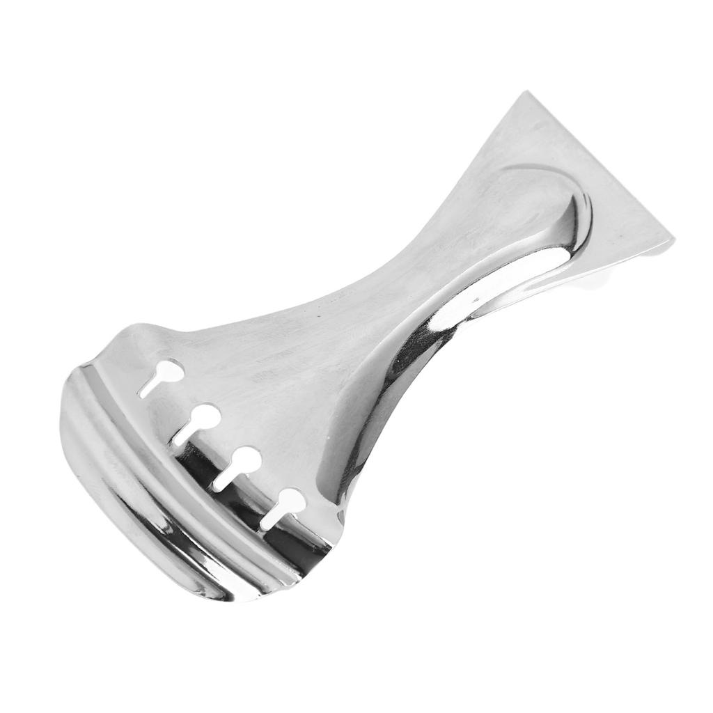 Guitar Bent Tailpiece Metal Zinc Alloy for 4 String Resonator Guitars F14 Silver Color