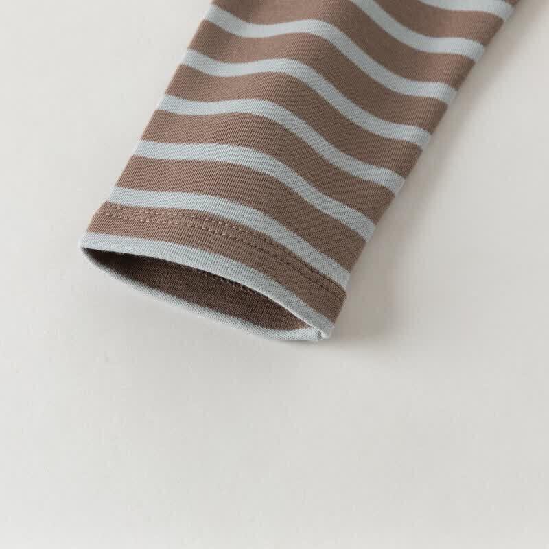 DAVE & BELLA Kids' Striped Long Sleeve T-shirt