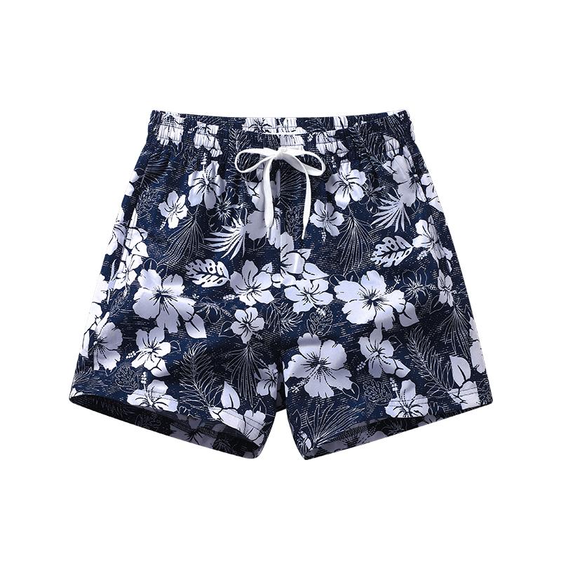 

Мужские шорты пляжные с цветочным узором 3D большого размера 6XL 7XL 8XL Plus Size быстросохнущие летние дышащие свободные праздничные модные эластичные L