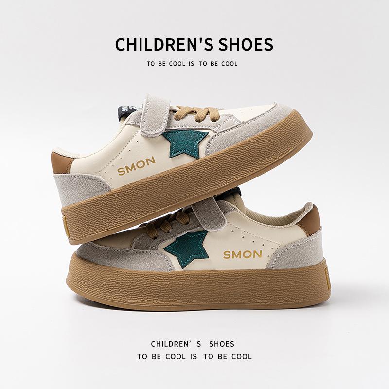 

Girls shoes Children s casual board shoes 2025 spring and autumn models New middle-aged and older children s parent-child low-top sports shoes Autum 31 сірий колір
