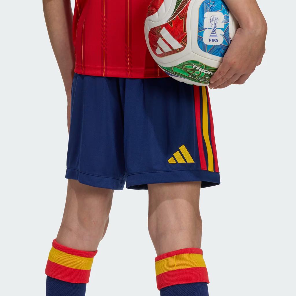 adidas Pantaloncini a Righe con Logo in Maglia per Bambini JZ5760
