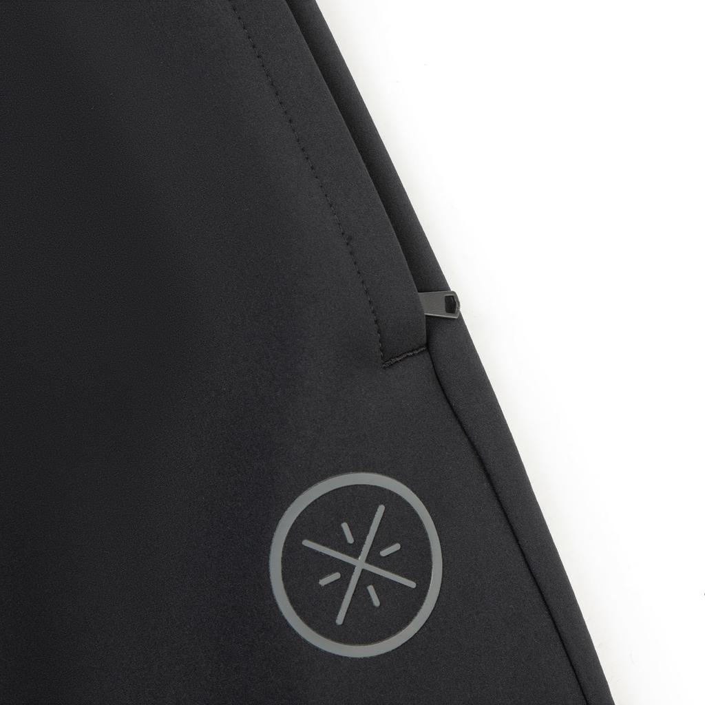 Li Ning Fleece Lined Warm Sports Fashion Versatile Windproof Water Resistant Loose Letter Sports Long Pants Men bottoms AYKV435-1