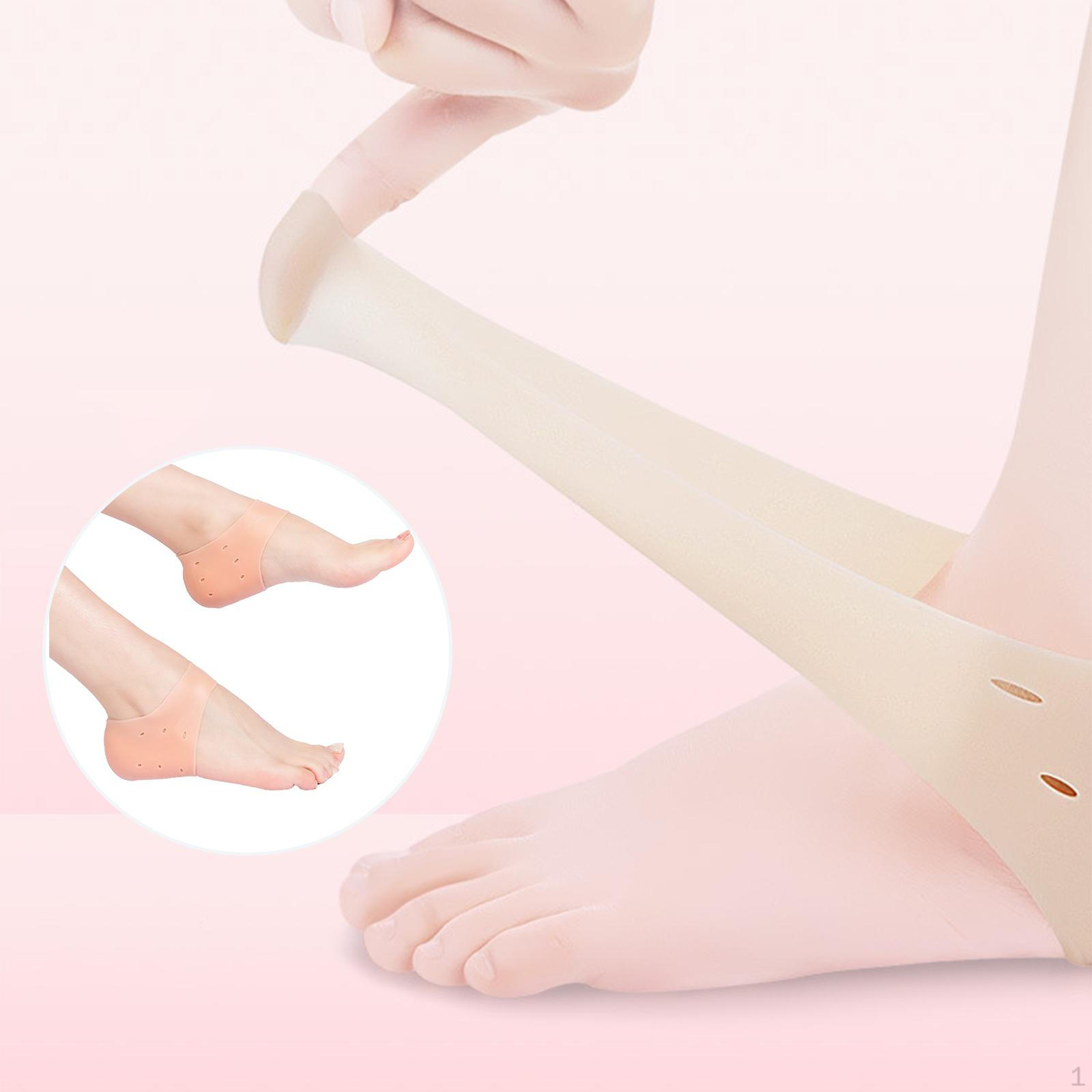 

Cups, Plantar Fasciitis Inserts, Pads Cushion Great for Pain, Heal Dry Cracked s, Tendinitis, Skin color