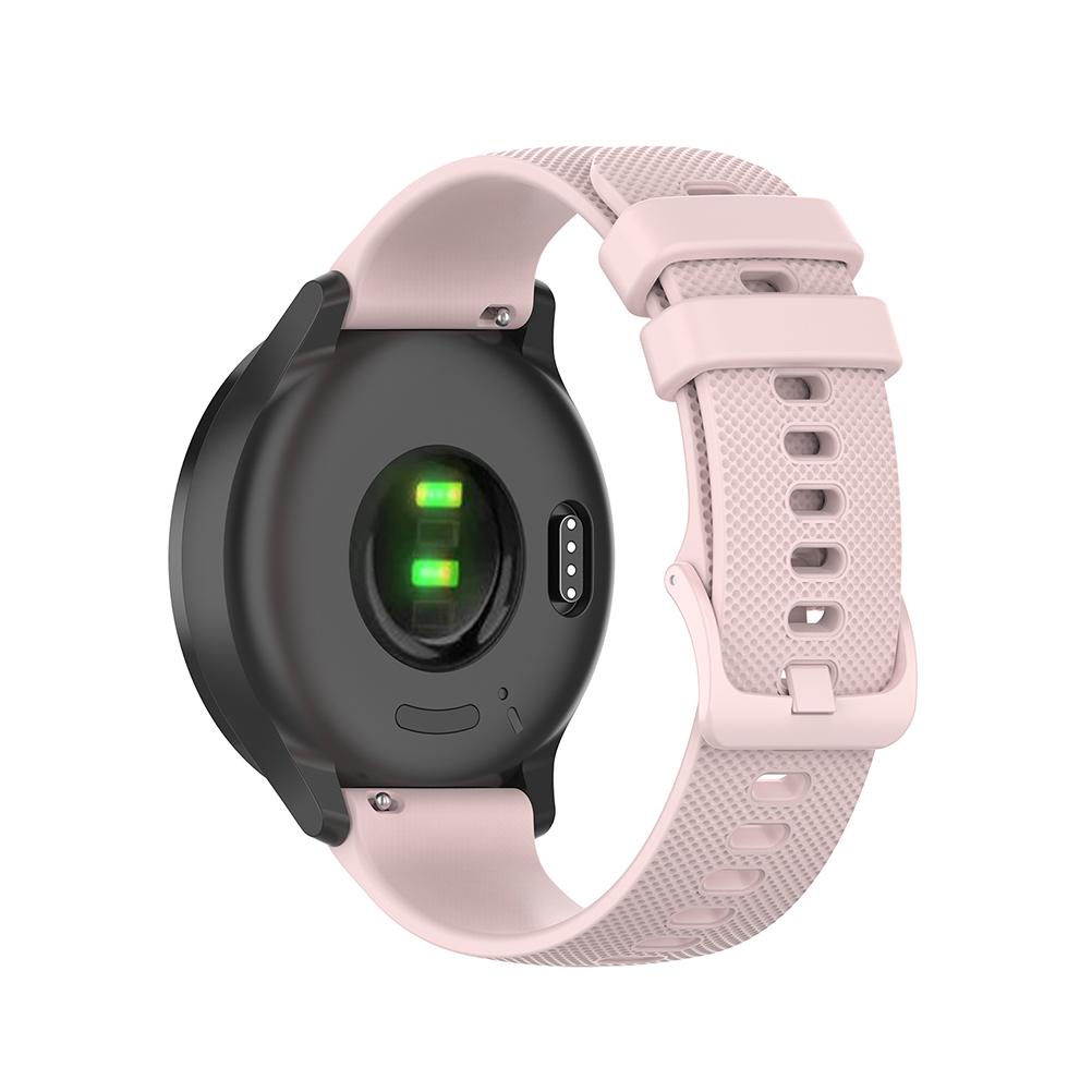 Pasek do zegarka Kompatybilny z Garmin Vivomove Sport dla Garmin Venu 2 Plus Mały Sprawdź 20MM Silikonowy Pasek Kompatybilny dla