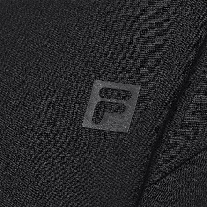FILA Simple Comfortable Versatile Knitted Casual Pants Men bottoms Deep-Black A11M511810FBK