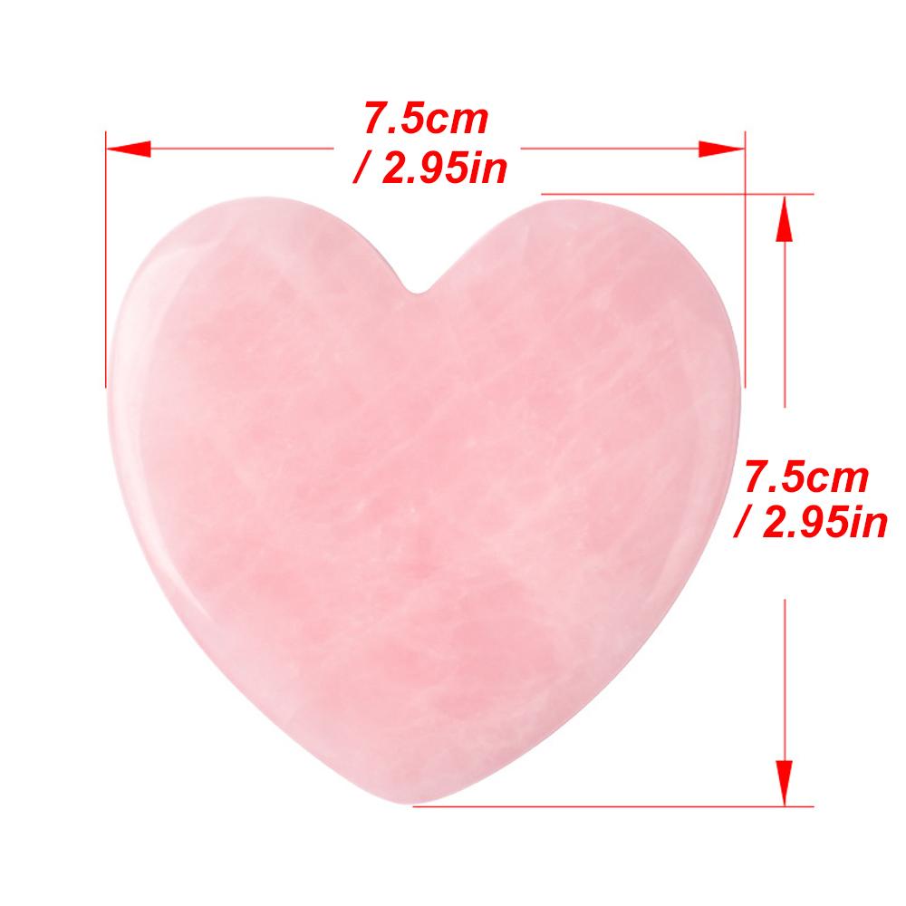 

Порошковый кристалл в форме сердца, доска гуаша, массажный инструмент для лица, спа-терапия, массажер, гуашь, антистресс, скребковая доска для тела