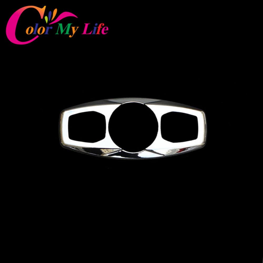 Autocolante decorative pentru lumini de citit din oțel inoxidabil pentru Ford Focus 3 4 MK3 MK4 Kuga Escape New Mondeo