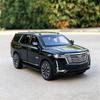 1/32 Cadillac Escalade SUV Alloy Luxy Car Model Diecasts Metal Off-road Vehicles Car Model Sound Light Simulation Kids Toys Gift