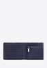 Wittchen Men's Leather Wallet, Diagonal Cut, Navy Blue, Natural Leather