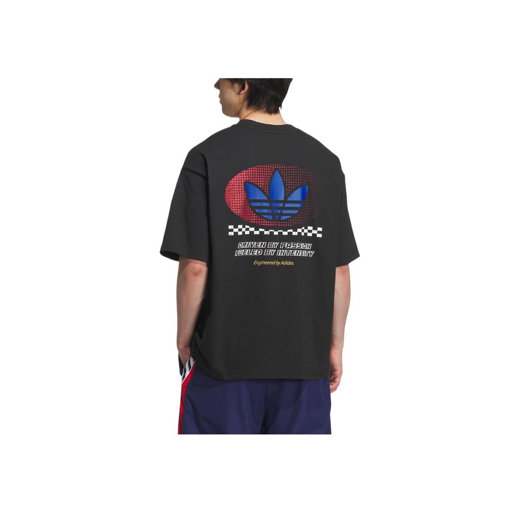 Adidas Originals Classic Series Trendy Versatile Soft Skin-Friendly Short Sleeve T-Shirt Men Tops KH1197