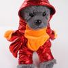 Dog Polyester Puppy Pet Small Dog Clothes, Cartoon Crab Costume Cold-Weather Pet Cartoon New Year Cosplay Dress Crab