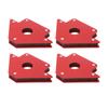 4 Pcs 50LB Welding Magnetic Arrow Holder 45 90 135 Multi Angle Welder Setup Magnet Support Jig Positioner Power Tool