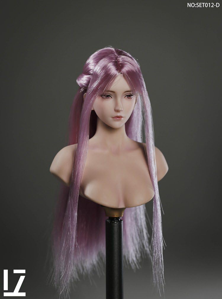 Toys Hobbies Scale Action Figure Head for TBLeague LZ TOYS SET012 Junior Lolita Bishoujo Western Beauty Female Head and Clothes Not & [TOYBARJAPAN]