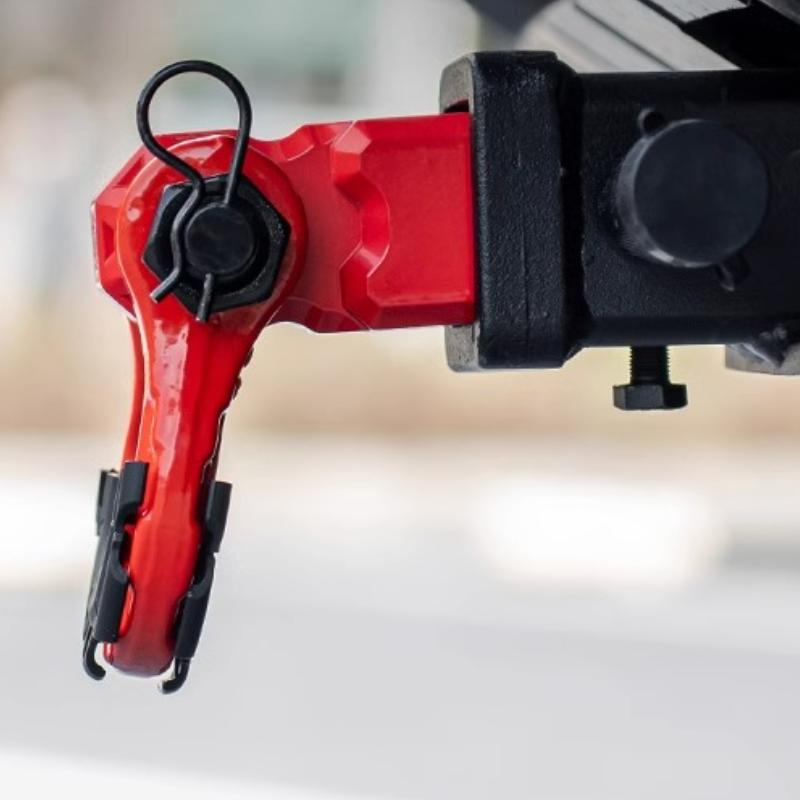 For Denza B8 Byd Leopard 8 2025 Trailer Hook Square Mouth Trailer Arm High Strength Aluminum Alloy Material U-Shaped Arm