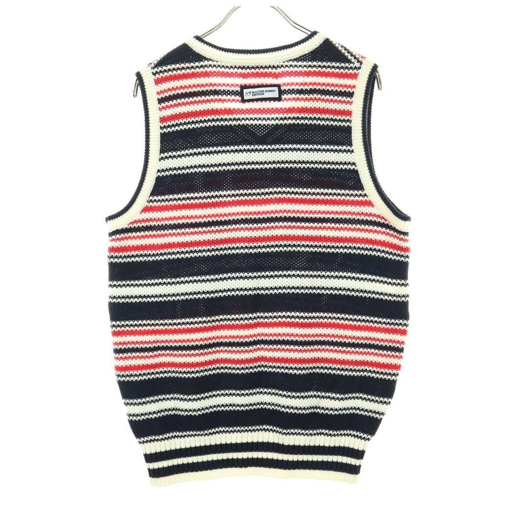 Beauty Products MASTER BUNNY EDITION Border Knit Vest 4 Men's Used
