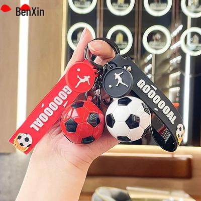 World Cup Cartoon Football Keychain Doll – Cute Car and Schoolbag Pendant
