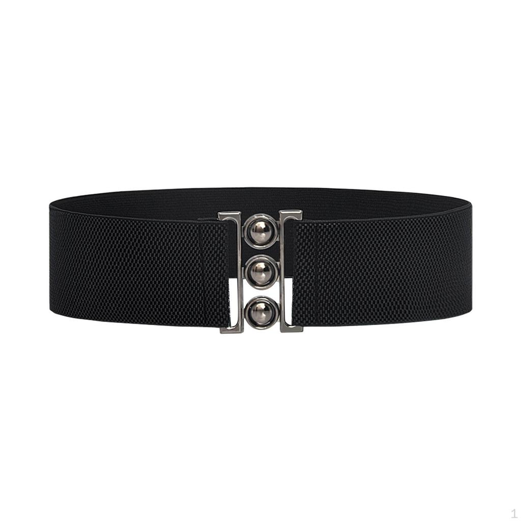 Chic Elastic Waist Belt for Women's Attire - Modern Accessory