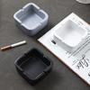 Square Ceramic Ashtray: Ideal for Bars, Hotels, Restaurants, Guest Rooms