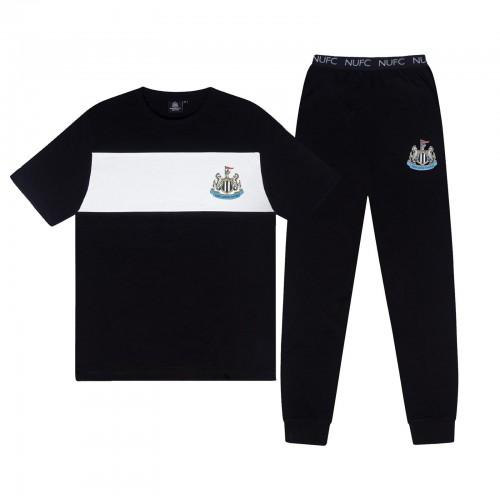 Newcastle United FC Mens Premium Long Pyjama Set