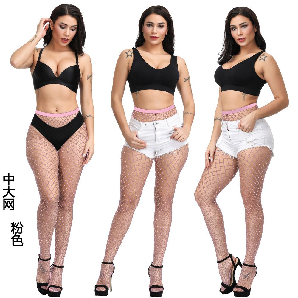 Hook up sexual fun stockings pantyhose base socks non-slip white colored mesh stockings fishmesh pantyhose