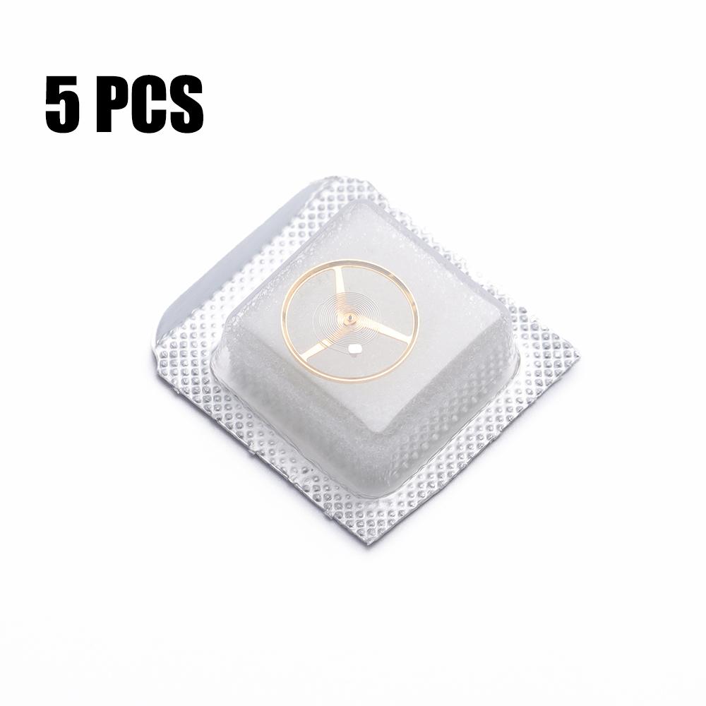 1-5 pièces Accessoires de Mouvement de Montre pour ETA 2824 2834 2836 Pièces de Mouvement de Remplacement Roue d'Échappement avec Spiral Outil de Réparation