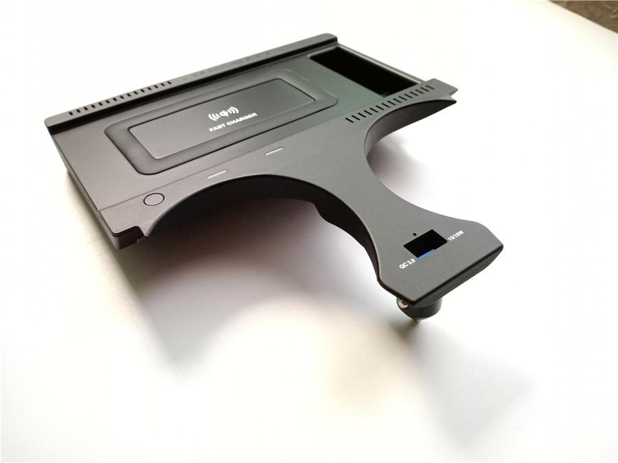 12V Wireless Fast Charging Phone Charger Console Storage Box For BMW X3 X4