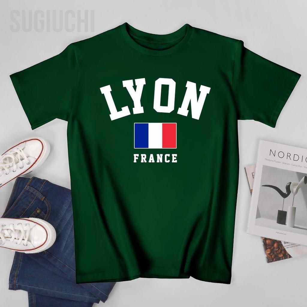 Lyon Of France City Series Unisex Tshirt Tees Tshirt Oneck T Shirts Unisex Boys Clothing 100 Cotton