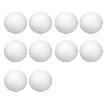 10Pcs Foam Craft Balls Christmas Decorations Preschool Kindergarten Handmade Foam Balls for DIY Projects