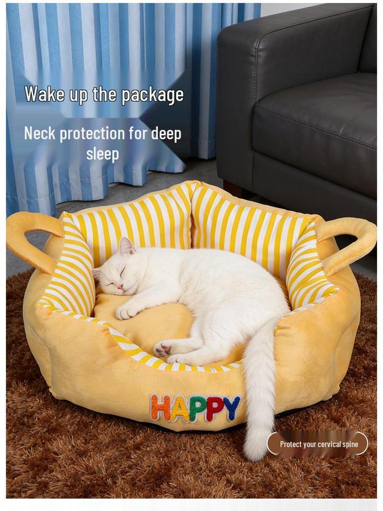 Pet Car Seat and Bed: Washable, Portable, and Safe Sofa for Dogs