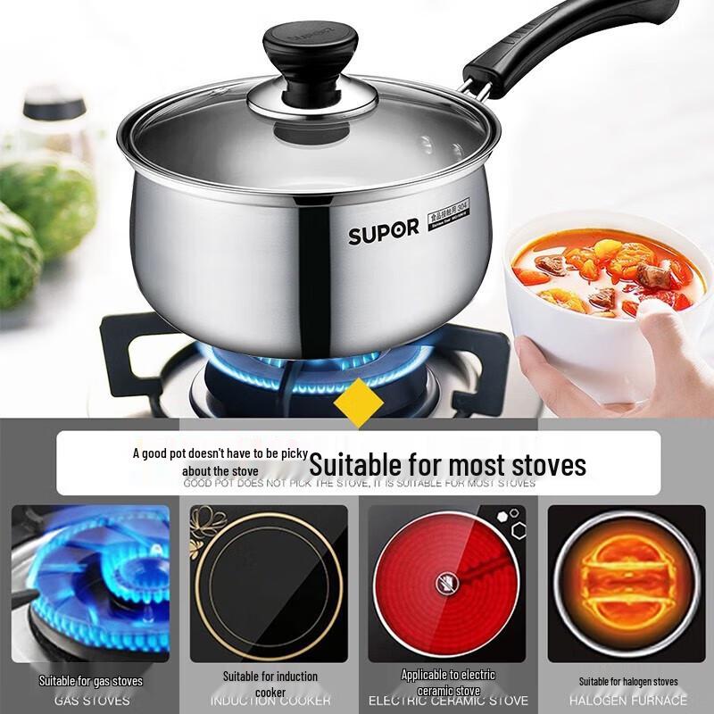 Supor 304 Stainless Steel Milk & Noodle Pot