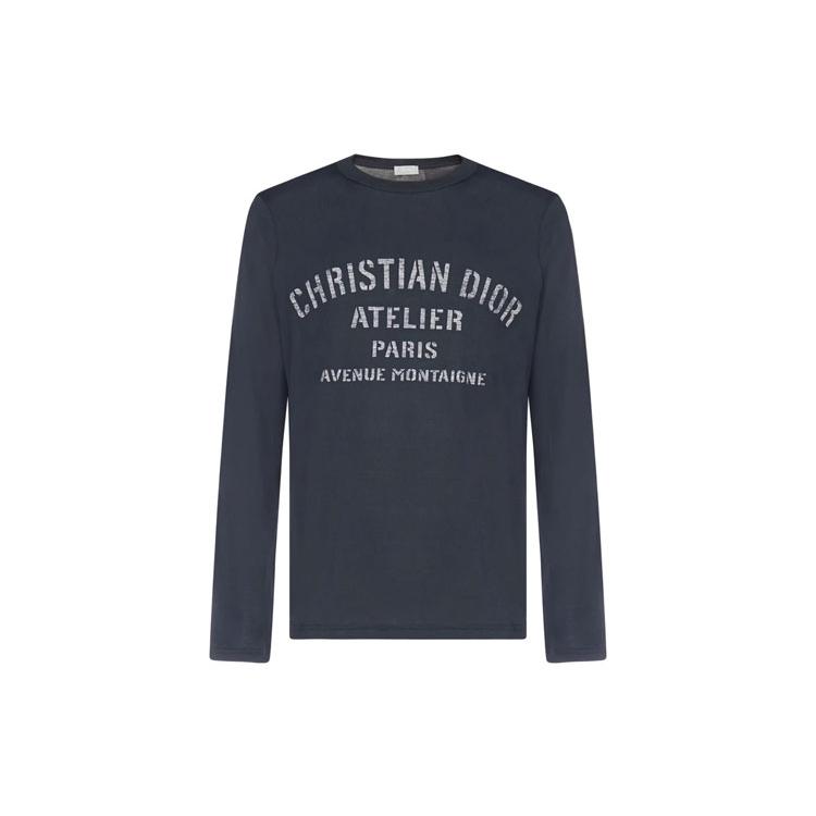 DIOR Sweatshirt Men's Marine Blue 043J611A0589-589