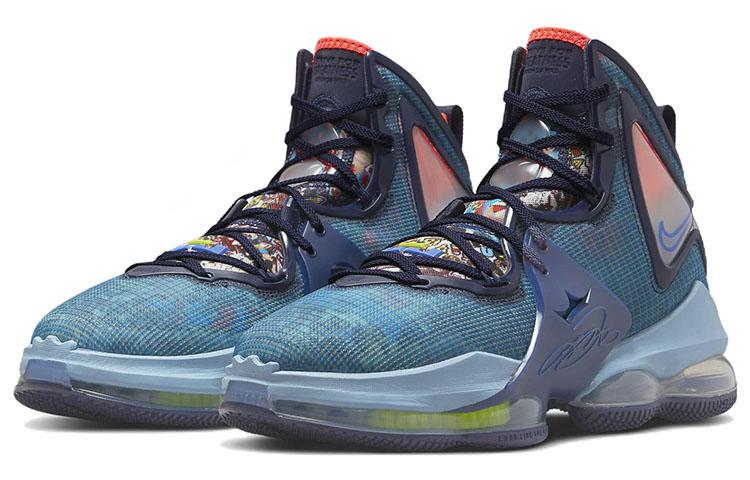 Nike LeBron 19 'Fast Food Dutch Blue' CZ0203-400