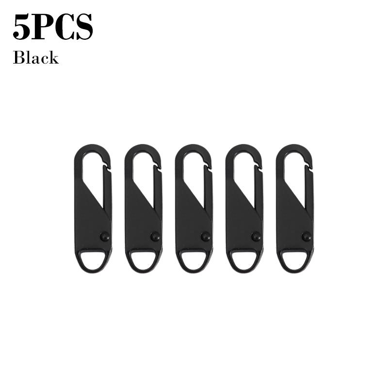 Reißverschluss-Schieber Werkzeuglos abnehmbarer Reißverschluss-Schieber Metalllegierung Abnehmbarer Reißverschluss-Schieber Universeller Ersatz-Reißverschluss-Schieber für Taschen, Kleidung